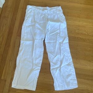 Caslon Linen Pants Sz XL white
